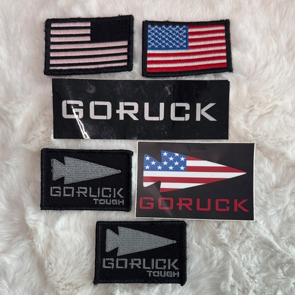 GORUCK Rucking 4 Patches and 2 Stickers - Picture 1 of 2